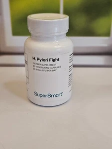 H. Pylori Fight Lactobacillus Reuteri Probiotic Acid Stomachache 60ct SuperSmart - Picture 1 of 5