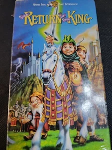 THE RETURN OF THE KING  (1980)    NEW/SEALED ANIMATED VHS  ULTRA RARE BOX - Imagen 1 de 16