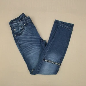 Buffalo David Bitton Max Skinny Fit Jeans Boy's Size 10 Adjustable Waist Denim - Picture 1 of 10