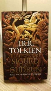Die Legende von Sigurd und Gudrún von J.R.R. Tolkien 1. Auflage 1. Druck HB DJ Sehr guter Zustand!! - Bild 1 von 12
