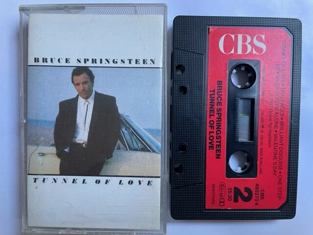 Bruce Springsteen ‎– Tunnel Of Love CASSETTE audio TAPE 76 - Photo 1/1