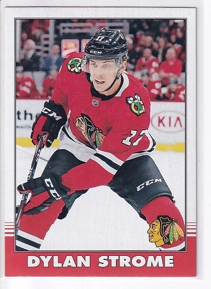 2020-21 O-Pee-Chee Retro #442 Dylan Strome Chicago Blackhawks - Image 1 of 2