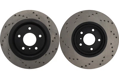 Par delantero de rotor de freno de disco Stoptech para Infiniti M35h 2012-2013 (44856) Foto 1 de 4