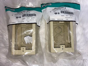 Panduit JBX3510EI-A Single Gang Junction Box, New In Package (Set Of Two) - Picture 1 of 2