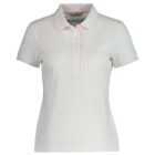 GANT Ladies Polo Shirt - Contrast Collar Pique Polo,short Sleeve,Button Row,Logo