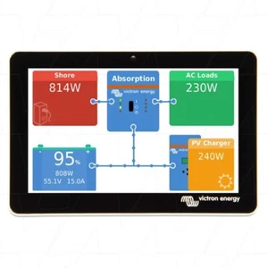 Victron Energy GX Touch 50 Display Panels and System Monitoring - Black - Picture 1 of 2
