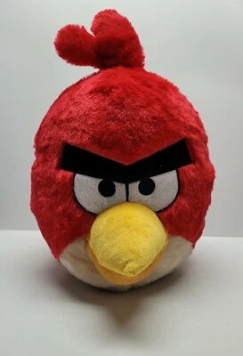 Mochila de felpa roja unisex Rovio Angry Birds 14" Foto 1 de 3