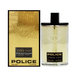 Police Amber Gold 100ml EDT (M) SP Mens 100% Genuine (New) - Picture 1 of 1