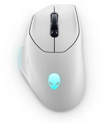 Dell Alienware Gaming Mouse AW620M Wired/Wireless Lunar Light Wireless Mouse - Image 1 of 4