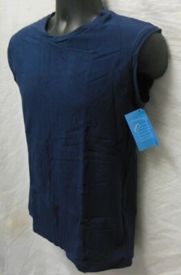 Capezio PARA HOMBRES CUELLO REDONDO BALLET TOP AZUL MARINO Algodón Spandex HM005 Ropa de clase baile Foto 1 de 4