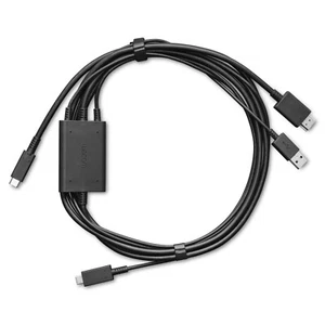 Wacom One 3 in 1 Cable One 12 and 13 Touch,Black - Photo 1/3