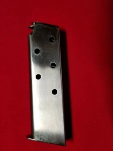 Colt 1911/1911A1 Clone 45ACP Stainless Steel Round 7 Round Magazine. - Picture 1 of 6