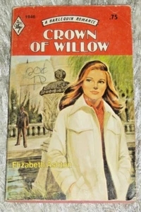 Elizabeth Ashton, CROWN OF WILLOW, Vintage 1976 Harlequin Romance Paperback - Picture 1 of 6