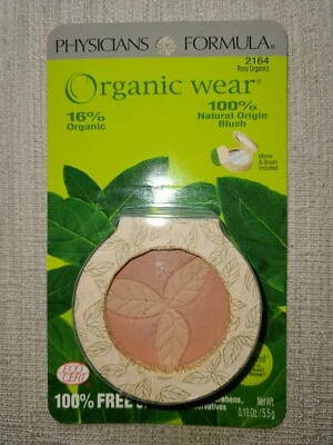 Physicians Formula Organic Wear Blush, # 2164 Rosy Organics - Image 1 of 2