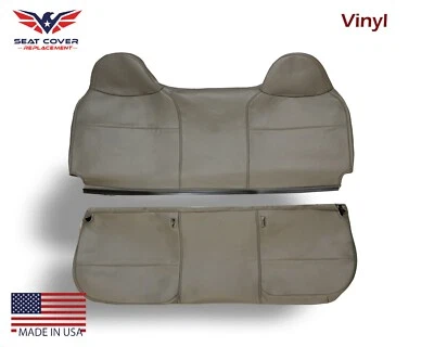 Cubiertas de asiento de banco gris para camioneta de trabajo Ford F350 f450 Super Duty 2008 2009 2010 Foto 1 de 4