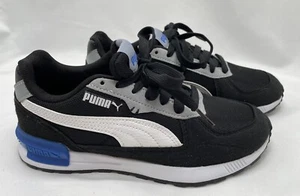 Puma Graviton Lace Closure Youth Boys Sz 4C Sneakers Casual Shoes 381987-10 Mint - Picture 1 of 7
