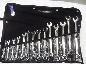 Wright Tool Wright Grip Polish SAE Combination Wrench Set USA 12pt 14 pcs PN 914 - Bild 1 von 19