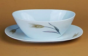 Gravy Boat with Attached Underplate, SUPERB Condition! Prairie Gold, Sango - Picture 1 of 4