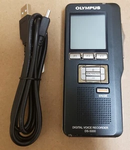 Olympus DS-5000 Digitaler Sprachrekorder sehr guter Zustand mit USB-Kabel - Bild 1 von 6