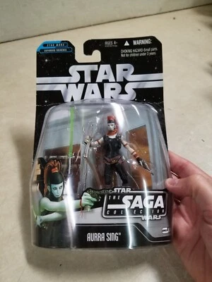 Star Wars Saga Collection Aurra Sing 3.75" Action Figure 2006 Hasbro New Sealed - Image 1 of 4