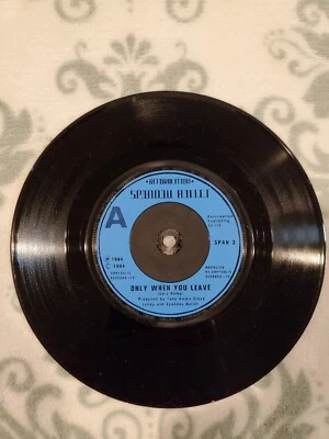 Spandau Ballet 7" Vinyl Record Only When You Leave (Import Single)  - Image 1 of 2