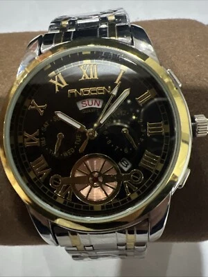 Fngeen Men's Black Wristwatch - Image 1 of 4
