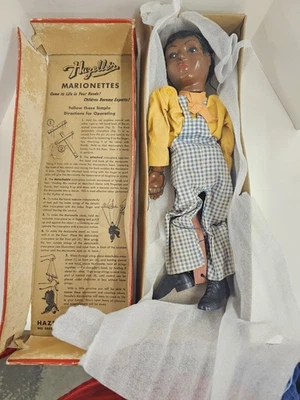 1938 Hazelle Airplane control Marionette - Image 1 of 4