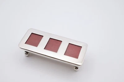 Porta-caixa antigo prata esterlina selo triplo Hallmarked Birmingham 1902 - Imagem 1 de 4