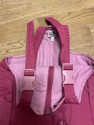 Regen Matschanzug Gefüttert, Jacke, Hose, Größe 110/116 Mädchen ,rosa - Bild 1 von 4