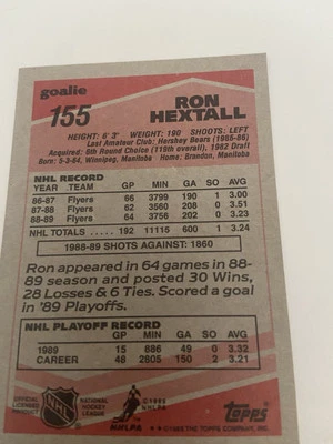 Tarjetas de hockey Topps de 1988 a 1989 en perfecto estado como conjunto Foto 1 de 4