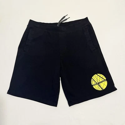 ARMANI EXCHANGE A/X Black Soft Knit Elastic Waist Shorts Cotton Blend size M - Image 1 of 4