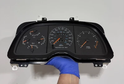 Velocímetro Chrysler Lebaron GTC 1992-1995 cuadro de instrumentos 114.542 millas Foto 1 de 4
