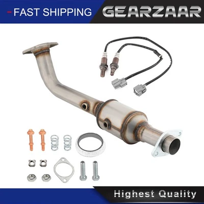 NUEVO CONVERTIDOR CAT CON SENSORES DE O2 SE ADAPTA A HONDA ELEMENT 2.4L 2003-2011 GEARZAAR Foto 1 de 4