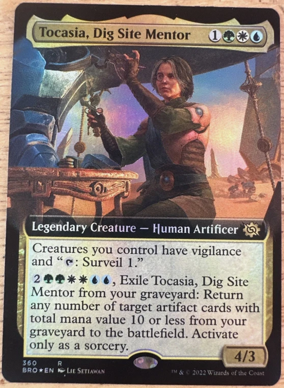 FOIL Tocasia, Dig Site Mentor / Mentorin - BROTHERS' WAR - englisch (nm +) Extra - Bild 1 von 1