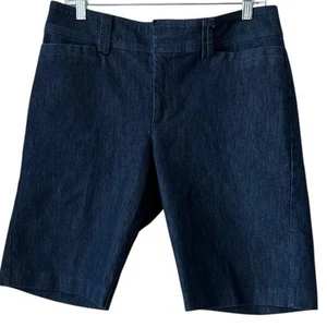 Pantalones cortos de mezclilla Lee Just Below The Waist para mujer talla 12 ajuste natural Bermudan 34x11 - Imagen 1 de 11