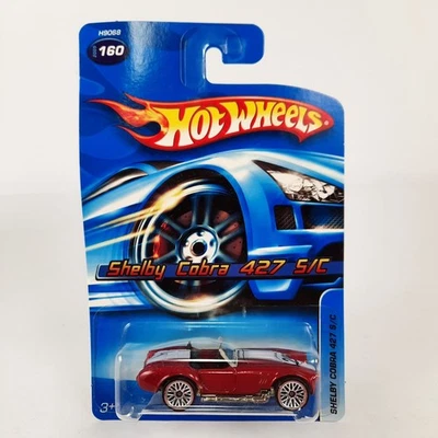 Hot Wheels Shelby Cobra 427 S/C en rojo 2005 coleccionista #160 Foto 1 de 4