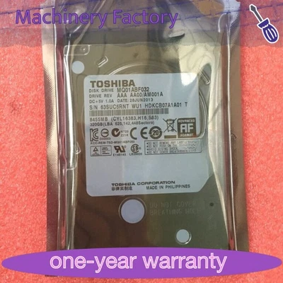 MQ01ABF032 2.5" Toshiba 320GB 8455MB 7mm SATA Internal Laptop Hard Drive - Image 1 of 4