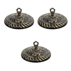 3 PCS Retro Ceiling Lampshade Light Lightshade Flush Mount Canopy Fixture - Picture 1 of 12
