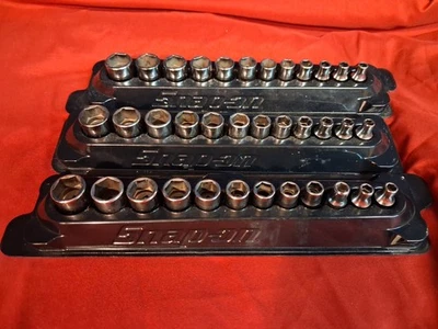 Snap-On 112TMMY 12 pc 1/4" Drive 6-Point Metric Flank Drive® Shallow Socket Set - Image 1 of 4