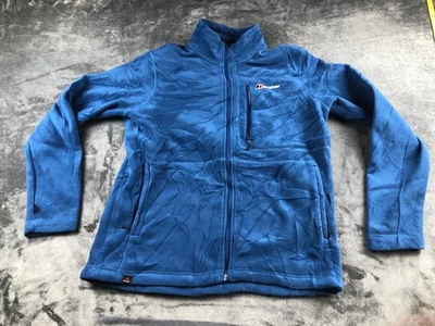Berghaus Polartec Fleece Jacket Men's XL Blue Full Zip Outdoor - Image 1 of 4