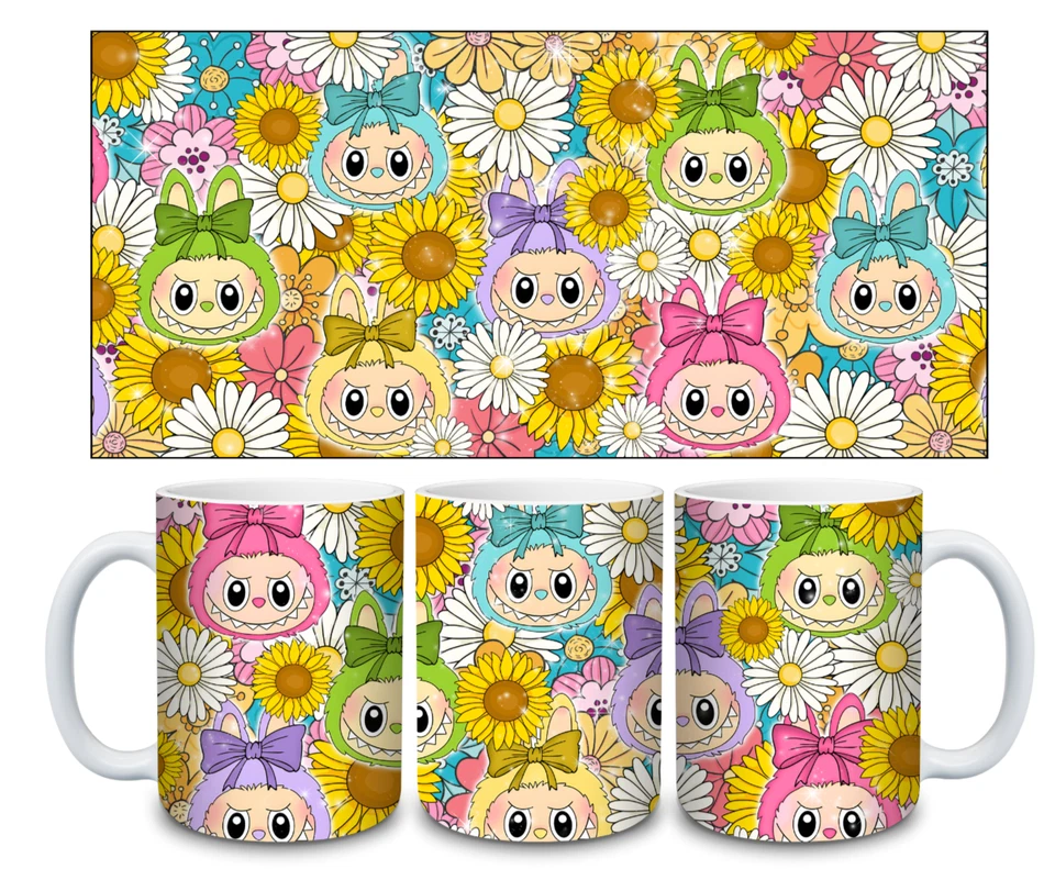 11oz or 15oz Ceramic Coffee Mug-Tea/Mug-Anime-Cartoons-Monsters-Whimsical-Gift - Image 1 of 1