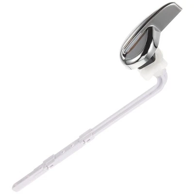 Toilet Tank Flush Lever Replacement ABS Toilet Handle Lever Arm Lifter White - Image 1 of 4