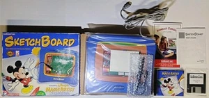 Rara tavoletta schizzo Disney KidBoard Magic Artist Windows 95/98 mai usata completa - Foto 1 di 6