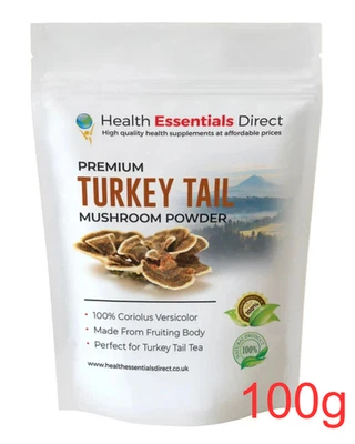 Premium Putenschwanz Pilz Pulver (Coriolus versicolor, Immunitätsbooster) 100g - Bild 1 von 4