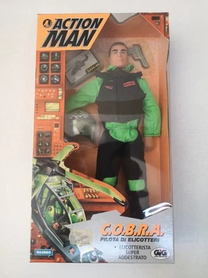 C.O.B.R.A Cobra Pilota Di Elicotteri Action Man Hasbro Gig Confezione Chiusa-D32 - Immagine 1 di 4