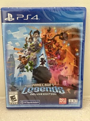 Minecraft Legends Deluxe Edition Playstation 4 BRAND NEW, SEALED - Image 1 of 4