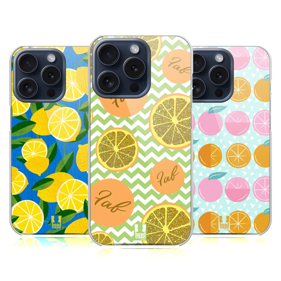 FUNDA TRASERA RÍGIDA HEAD CASE DESIGNS PATRONES CÍTRICOS PARA TELÉFONOS APPLE iPHONE Foto 1 de 4