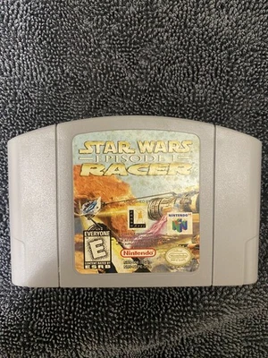 Star Wars Episode 1 Racer N64 (Nintendo 64 1999) Authentic Cartridge *untested* - Image 1 of 4