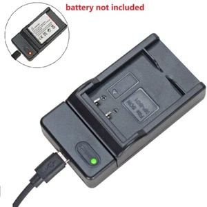 Slim NP-BG1 Battery Charger for Sony CyberShot DSC-W300 DSC-W50 DSC-W55 DSCW70 - Picture 1 of 10