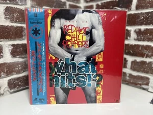 Red Hot Chili Peppers What Hits? Vintage 1992 Rare Japanese Import Laserdisc - Picture 1 of 6